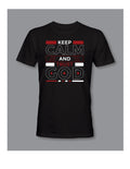 Keep Calm and Trust God front Logo T-Shirt