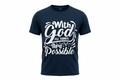 With God All Things Are Possible Front Logo T-Shirt