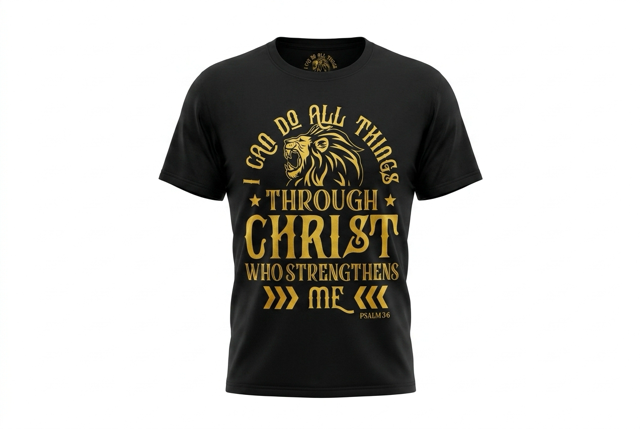 I can Do All Things Through Christ Front Logo
